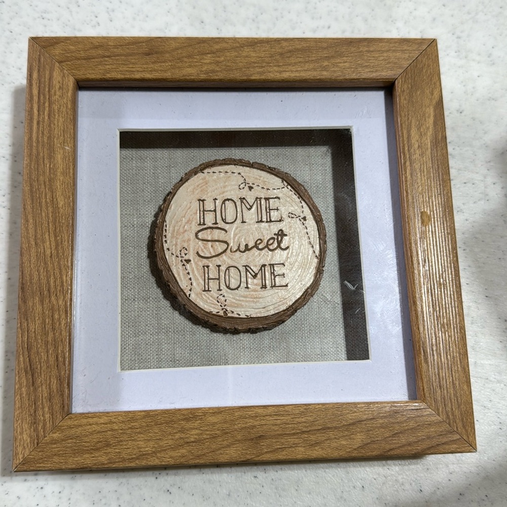 Home sweet home sign